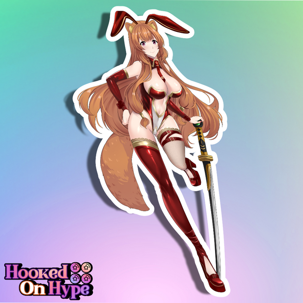 Raphtalia Bunny Full Body Kiss-Cut Vinyl Decal