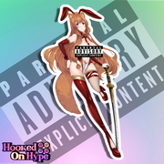 Raphtalia Bunny NSFW Full Body Kiss-Cut Vinyl Decal