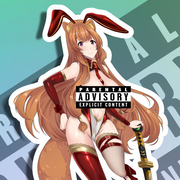 Raphtalia Bunny NSFW Full Body Kiss-Cut Vinyl Decal