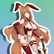 Raphtalia Bunny Full Body Kiss-Cut Vinyl Decal