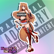 Raphtalia Race Queen NSFW Full Body Kiss-Cut Vinyl Decal