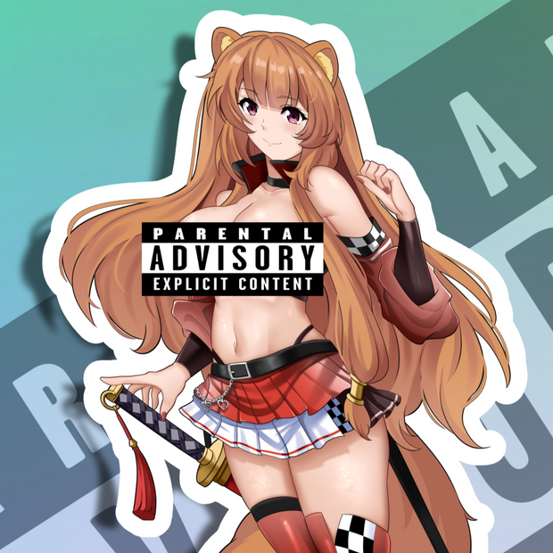 Raphtalia Race Queen NSFW Full Body Kiss-Cut Vinyl Decal