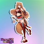 Raphtalia Race Queen Full Body Kiss-Cut Vinyl Decal