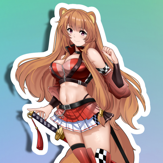 Raphtalia Race Queen Full Body Kiss-Cut Vinyl Decal
