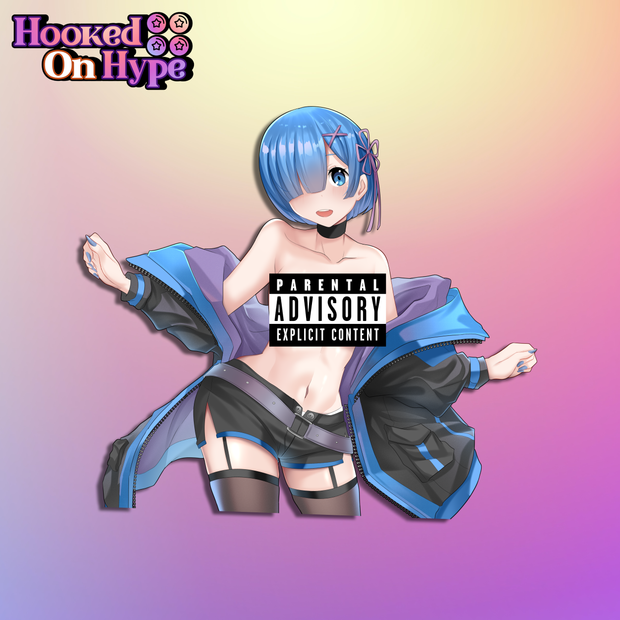 Rem SE  | Anime Sticker Decal (SFW & NSFW)