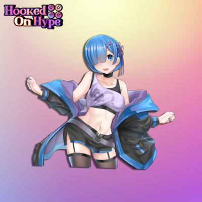 Rem SE  | Anime Sticker Decal (SFW & NSFW)