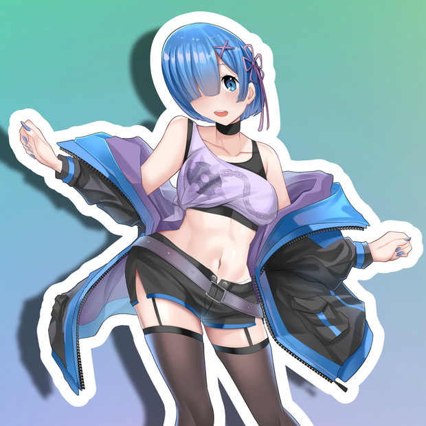 Rem SE Full Body Kiss-Cut Vinyl Decal