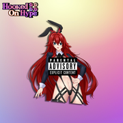 Bunny Rias | Anime Sticker Decal (SFW & NSFW)