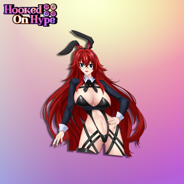 Bunny Rias | Anime Sticker Decal (SFW & NSFW)