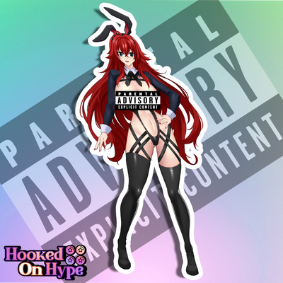 Bunny Rias NSFW Full Body Kiss-Cut Vinyl Decal