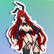 Bunny Rias Full Body Kiss-Cut Vinyl Decal