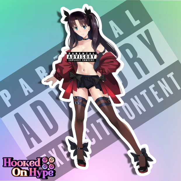Rin Tohsaka SE NSFW Full Body Kiss-Cut Vinyl Decal