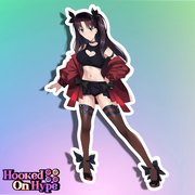 Rin Tohsaka SE Full Body Kiss-Cut Vinyl Decal