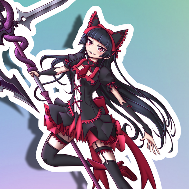 Rory Mercury Full Body Kiss-Cut Vinyl Decal