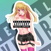 Ruby Hoshino SE NSFW Full Body Kiss-Cut Vinyl Decal