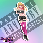 Ruby Hoshino SE NSFW Full Body Kiss-Cut Vinyl Decal