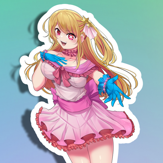 Ruby Hoshino Full Body Kiss-Cut Vinyl Decal