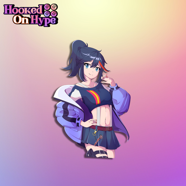 Ryuko Matoi SE | Anime Sticker Decal