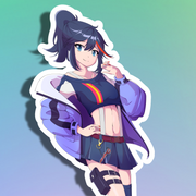 Ryuko Matoi SE Full Body Kiss-Cut Vinyl Decal