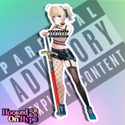 Saber SE NSFW Full Body Kiss-Cut Vinyl Decal