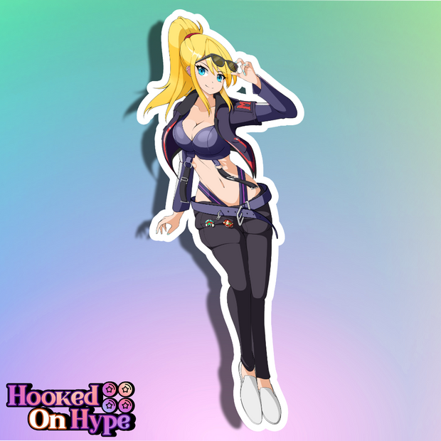 Samus Aran SE V2 Full Body Kiss-Cut Vinyl Decal