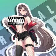 Tifa Lockhart SE NSFW Full Body Kiss-Cut Vinyl Decal