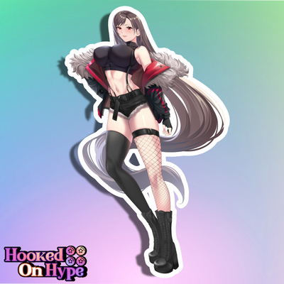 Tifa Lockhart SE Full Body Kiss-Cut Vinyl Decal