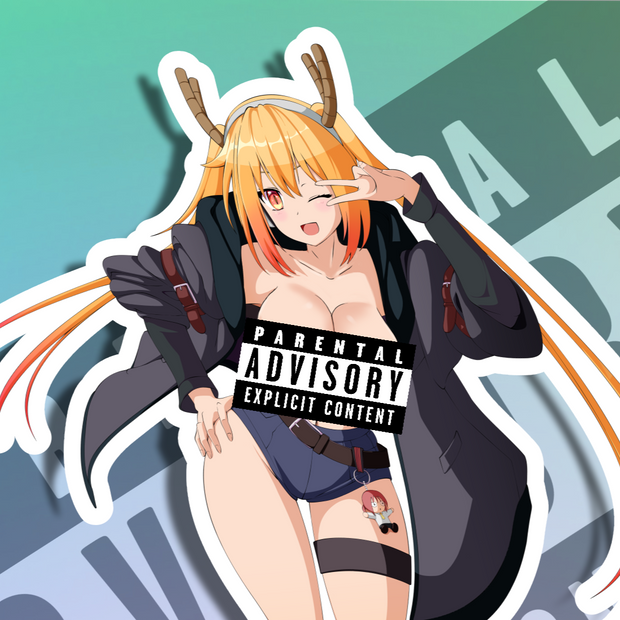 Tohru SE NSFW Full Body Kiss-Cut Vinyl Decal