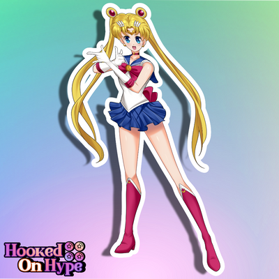 Sailor Moon Usagi Full Body Kiss-Cut Vinyl Decal