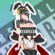 Yor Bunny Maid NSFW Full Body Kiss-Cut Vinyl Decal