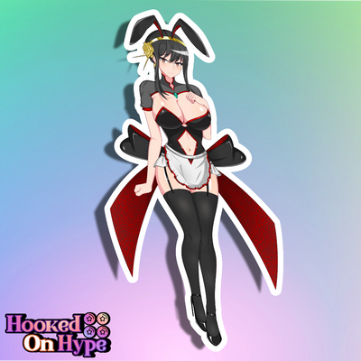 Yor Bunny Maid Full Body Kiss-Cut Vinyl Decal