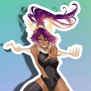 Yoruichi Full Body Kiss-Cut Vinyl Decal