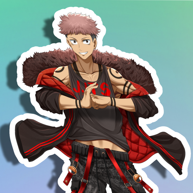 Yuji Itadori SE Full Body Kiss-Cut Vinyl Decal