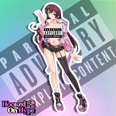 Yuki Suou SE NSFW Full Body Kiss-Cut Vinyl Decal