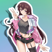 Yuki Suou SE Full Body Kiss-Cut Vinyl Decal