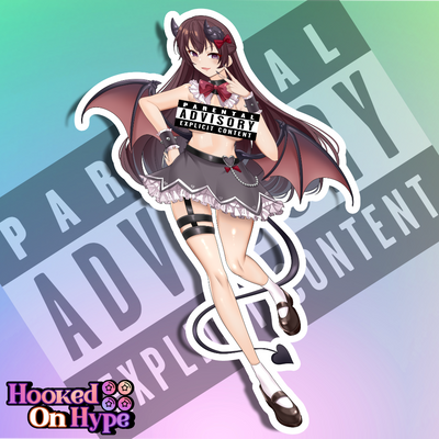 Yuki Suou Succubus NSFW Full Body Kiss-Cut Vinyl Decal
