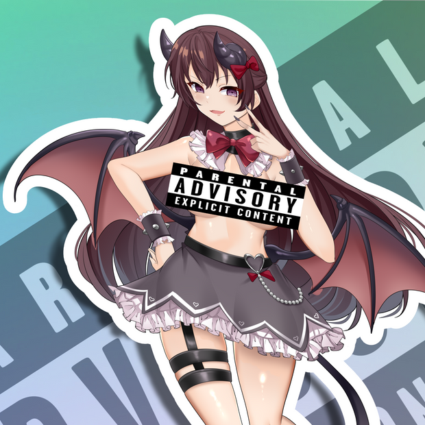 Yuki Suou Succubus NSFW Full Body Kiss-Cut Vinyl Decal