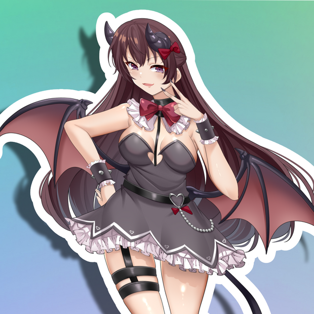 Yuki Suou Succubus Full Body Kiss-Cut Vinyl Decal