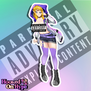 Zelda SE NSFW Full Body Kiss-Cut Vinyl Decal