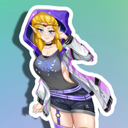 Zelda SE Full Body Kiss-Cut Vinyl Decal