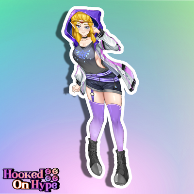 Zelda SE Full Body Kiss-Cut Vinyl Decal