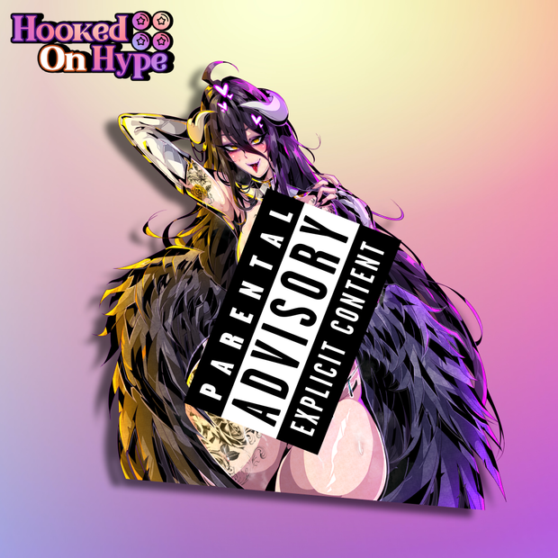 Albedo D17 | Anime Sticker Decal (SFW & NSFW) – HookedOnHype