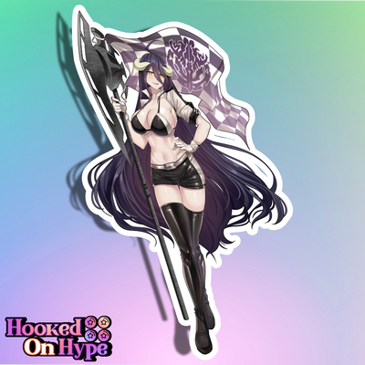 Albedo Race Queen Full Body Kiss-Cut Vinyl Decal