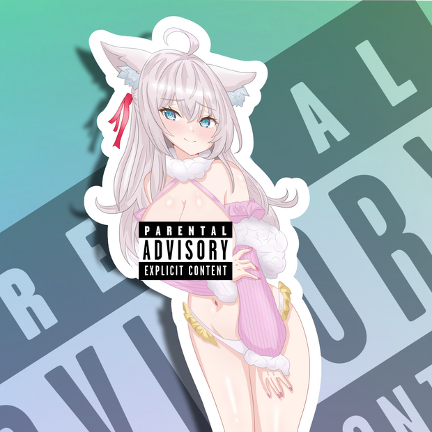 Alya Fox Outfit NSFW Full Body Kiss-Cut Vinyl Decal