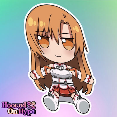 Asuna Fumo Full Body Kiss-Cut Vinyl Decal