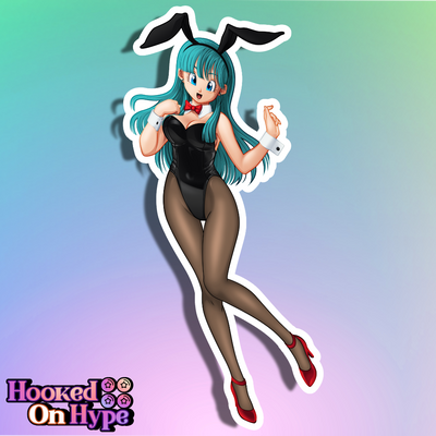 Bulma Bunny Full Body Kiss-Cut Vinyl Decal