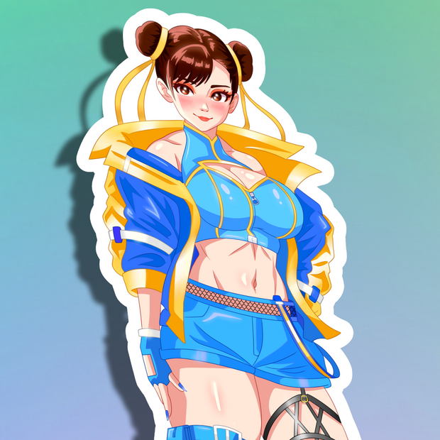 Chun Li SE V2 Full Body Kiss-Cut Vinyl Decal