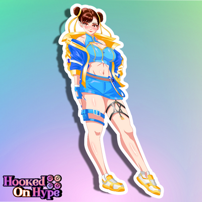 Chun Li SE V2 Full Body Kiss-Cut Vinyl Decal