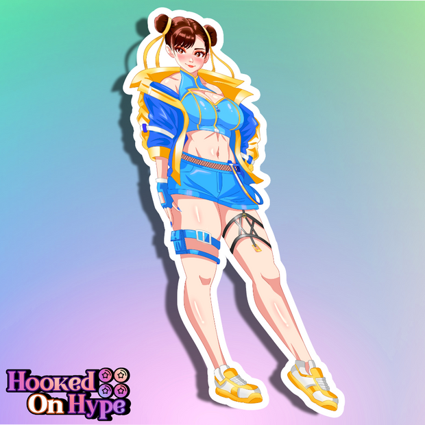 Chun Li SE V2 Full Body Kiss-Cut Vinyl Decal