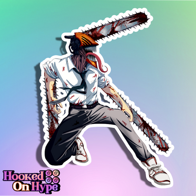 Chainsaw Man Denji Full Body Kiss-Cut Vinyl Decal